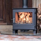 Ecosy+ Panoramic  Traditional  (Multi-Fuel) - 5-7kw Stove - Defra Approved, Ecodesign